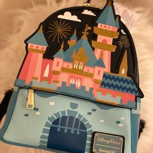 Disneyland castle loungefly